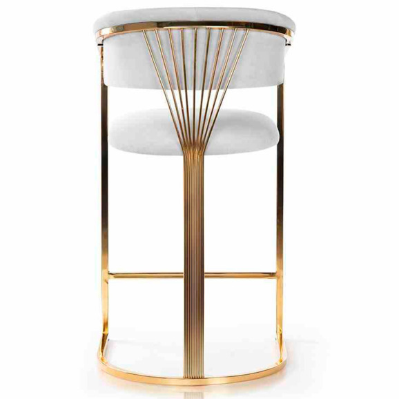 Стул барный Glen, серый - фото 3