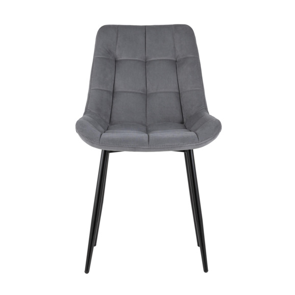 Стул Флекс серый, велюр Стул Флекс серый, велюр - фото 3