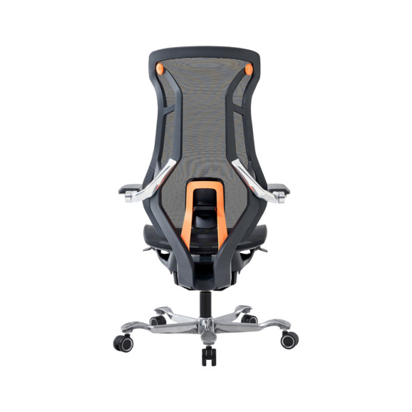 Эргономичное кресло Atom Black, сетка, черный - фото 5