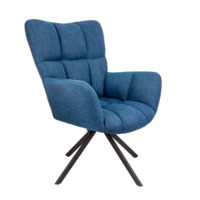 Настоящее фото товара Кресло COLORADO поворотное темно-синяя ткань, произведённого компанией ChiedoCover