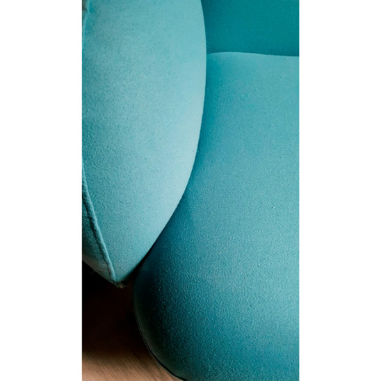 Кресло Oppo, синий - фото 3