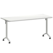 Фотография товара Стол мобильный складной радиусный, белый, 25 мм, 160*70 от компании ChiedoCover.