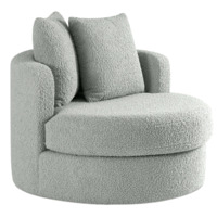 Настоящее фото товара Кресло Forli, светло-серый, произведённого компанией ChiedoCover