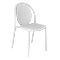 Настоящее фото товара Стул Plato, белый, произведённого компанией ChiedoCover