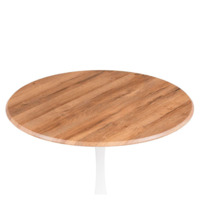 Фотография Тулип 90х73 дуб вотан / белый Фотография товара Тулип 90х73 дуб вотан / белый от компании ChiedoCover.