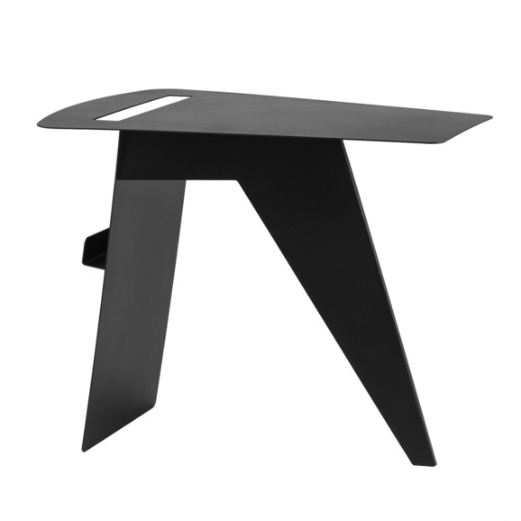 Столик журнальный Luni, металл, черный Столик журнальный Luni, металл, черный - фото 4