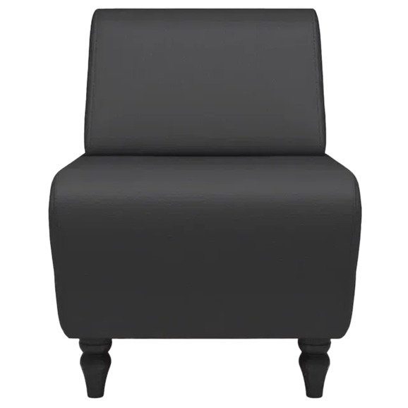 Кресло Лотик экокожа, черный Кресло Лотик экокожа, черный - фото 2