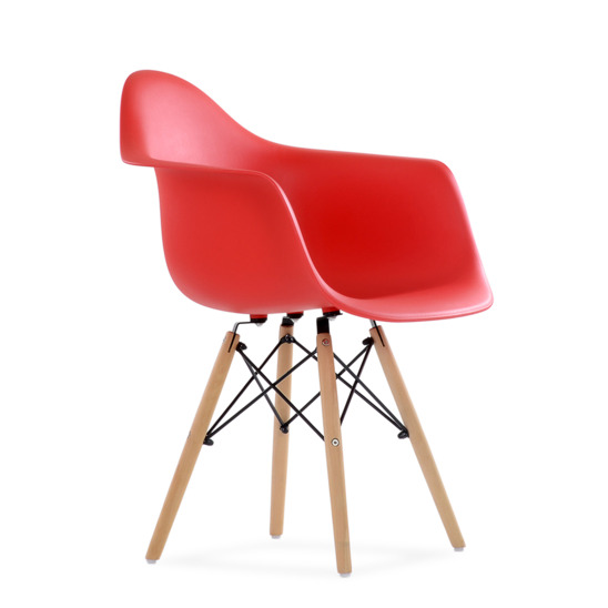 Кресло WoodMold, красный - фото 1