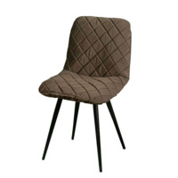 Настоящее фото товара Чехол на стул со спинкой CHILLY, коричневый, произведённого компанией ChiedoCover