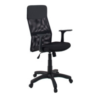 Настоящее фото товара Компьютерное кресло SN18-11, черный, произведённого компанией ChiedoCover