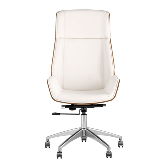 Кресло руководителя TopChairs Crown молочное Кресло руководителя TopChairs Crown молочное - фото 3