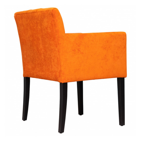 Кресло Денди с английской утяжкой, оранжевый - фото 4