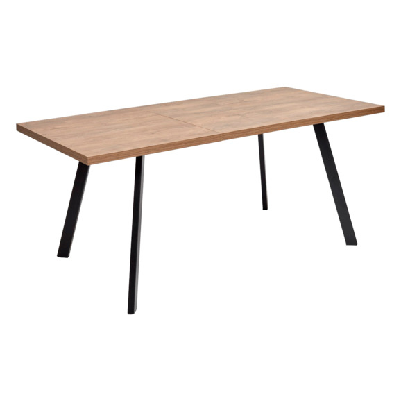 Стол Brick M 120, Дуб Канзас/ черный Стол Brick M 120, Дуб Канзас/ черный - фото 2