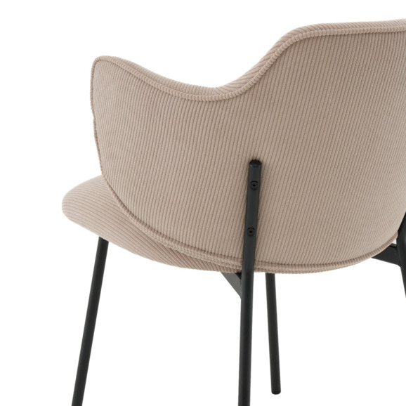 Стул Джиннет NEW, велюр, бежевый - фото 6