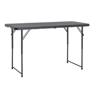 Фотография товара Стол Кейт 120 складной чемодан пластиковый коричневый