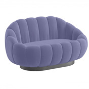 Фотография товара Диван Qure, фиолетовый велюр от компании ChiedoCover.