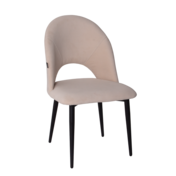 Фотография товара Стул Игнис, велюр Vivaldi 2, ножки металл черный муар от компании ChiedoCover.