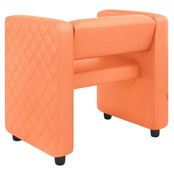 Кресло Тепал, экокожа, оранжевый Кресло Тепал, экокожа, оранжевый - фото 3