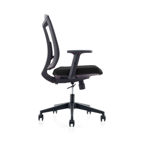 Кресло College CLG-425 MBN-B Black - фото 3