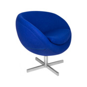 Дизайнерское кресло синее