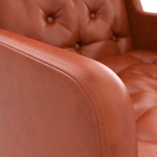 Кресло Арни, коричневый - фото 5