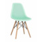 Настоящее фото товара Стул пластиковый перфорированный Eames, бук, мятный, произведённого компанией ChiedoCover