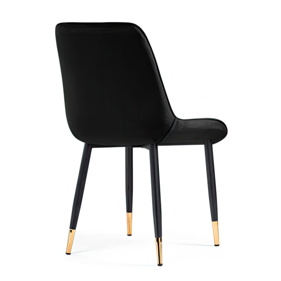Стул Seda 1 black / gold / black - фото 4