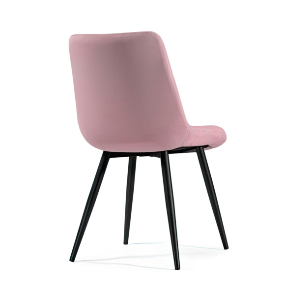 Стул Fox black / light purple - фото 4