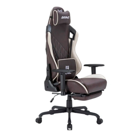 Компьютерное поворотное кресло Brave ws-2 hulk dark grey, искусственная замша, коричневый - фото 2