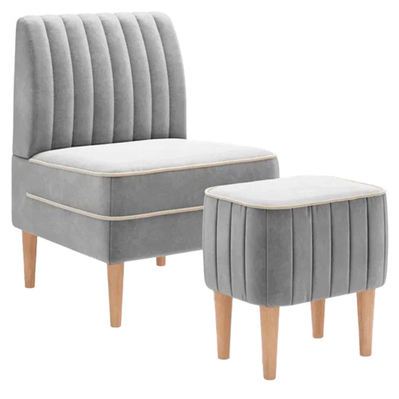 Кресло Nootropic, светло-серый Кресло Nootropic, светло-серый - фото 5