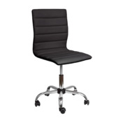 Фотография товара Кресло поворотное Mine, чёрный, экокожа от компании ChiedoCover.