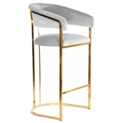 Фотография товара Стул барный Equinox, серый, золотой от компании ChiedoCover.