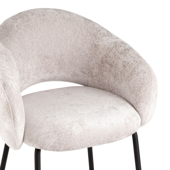 Стул обеденный Bren, светло-серый Стул обеденный Bren, светло-серый - фото 6