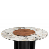 Фотография товара Керамический стол Иган 137 орех кантри / arctic ocean / черный от компании ChiedoCover.