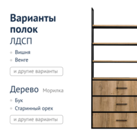 Фотография товара Стеллаж Лофт А3 от компании ChiedoCover.