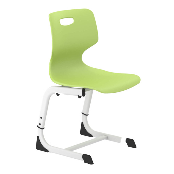 Стул Lime, мятный, белый муар - фото 1