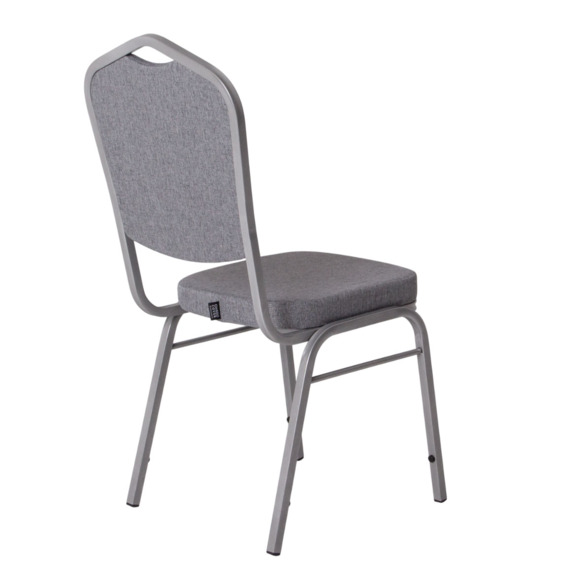 Стул Хит 20, рогожка Laguna 994, каркас серебро - фото 8