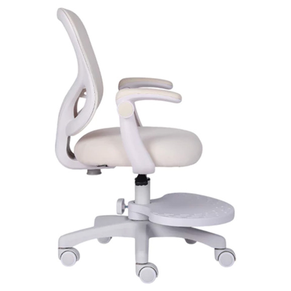 Кресло детское с подставкой для ног Hurry, бежевый Кресло детское с подставкой для ног Hurry, бежевый - фото 4