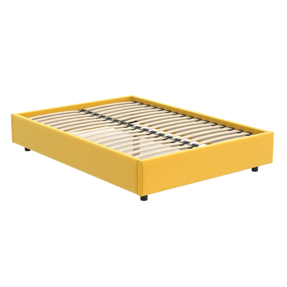 Кровать SleepBox Velvet Yellow - фото 1