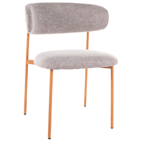 Стул кухонный Refraction, серый, дуб - фото 1