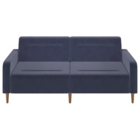 Фотография товара Диван Папилла, велюр, 182 см, серый от компании ChiedoCover.