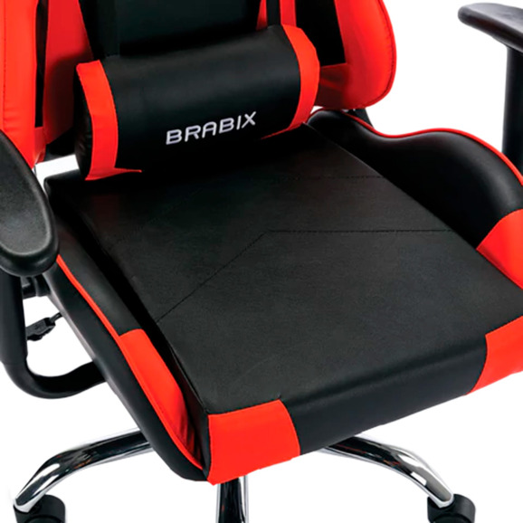 Кресло компьютерное Лэндскейп, черный, красный Кресло компьютерное Лэндскейп, черный, красный - фото 10