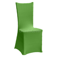 Настоящее фото товара Чехол 01 на стул Кьявари, зеленый, произведённого компанией ChiedoCover
