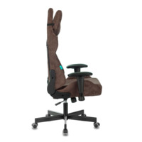 Кресло игровое Бюрократ Viking Knight LT10 Fabric коричневый