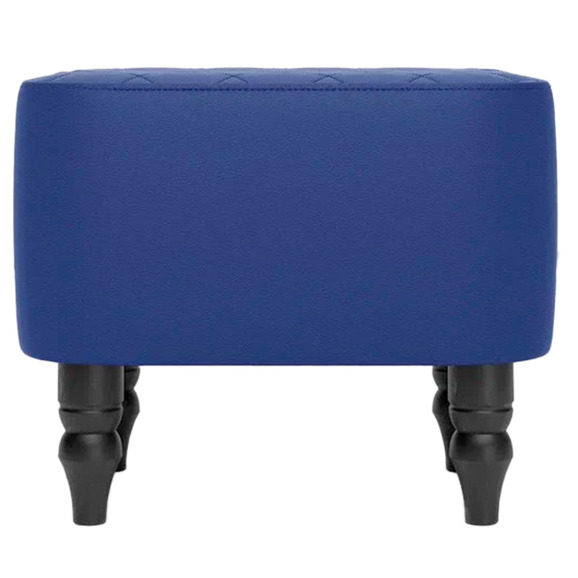 Пуф Лотик, экокожа, синий Пуф Лотик, экокожа, синий - фото 2