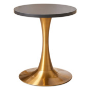 Фотография товара Стол журнальный 0871DT, золотой, черный от компании ChiedoCover.