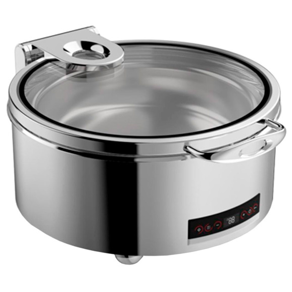 Мармит электрический Eunoia, 6,8 л, с откидной крышкой и окном сухой нагрев - фото 1