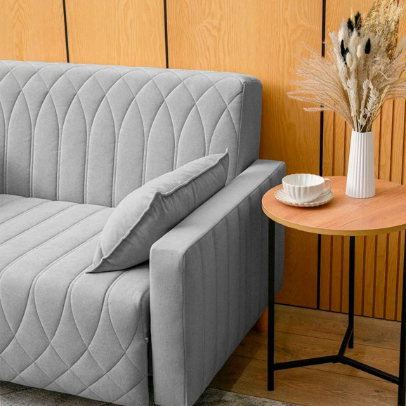 Диван-кровать Митчел Лео 122, серый Диван-кровать Митчел Лео 122, серый - фото 7