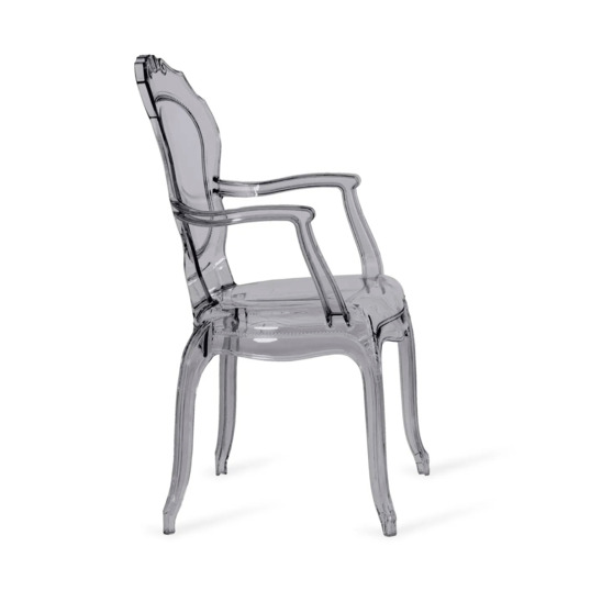Кресло Gentry, серый с подлокотниками - фото 3