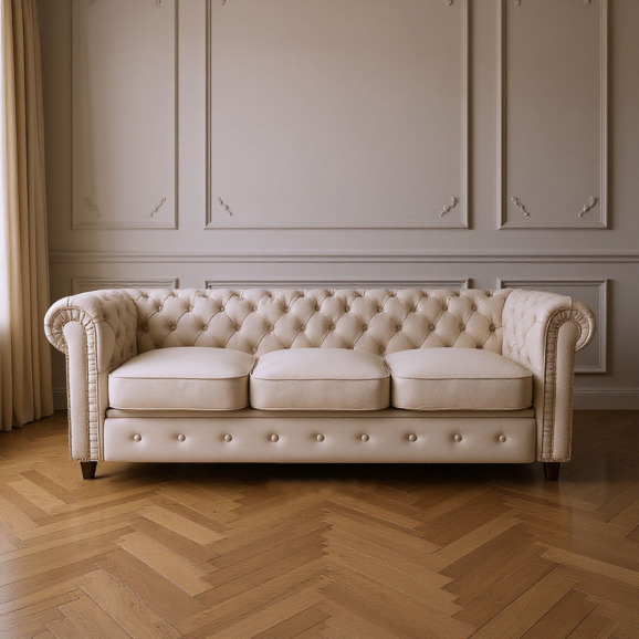 Диван Честер, бежевый, 1600 - фото 8